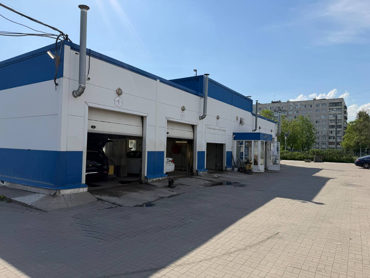 Автомойка TheMoika — вид снаружи